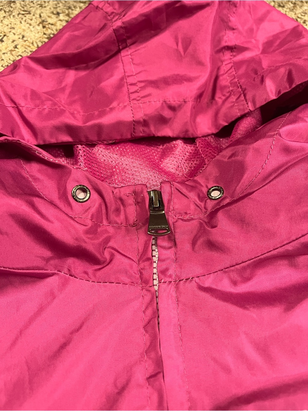 Members Only Pink Mesh Lined Jacket with The Powerpuff Girls Label - Picture 6 of 9